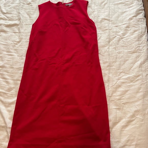 strapless open back dress Red Chiffon dress main image 0